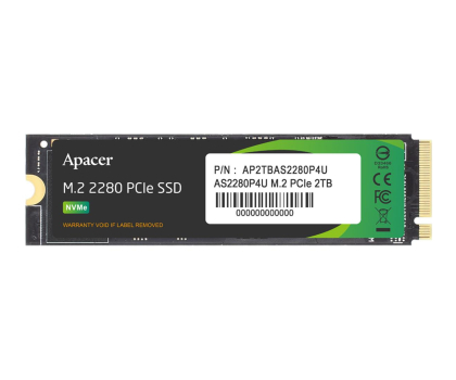 Dysk SSD Apacer 256GB M.2 PCIe NVMe AS2280P4U